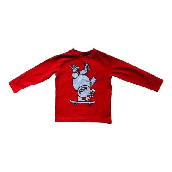Hanna Andersson | Long Sleeve Graphic Tee (3T) 🛹 - Picture 1 of 4